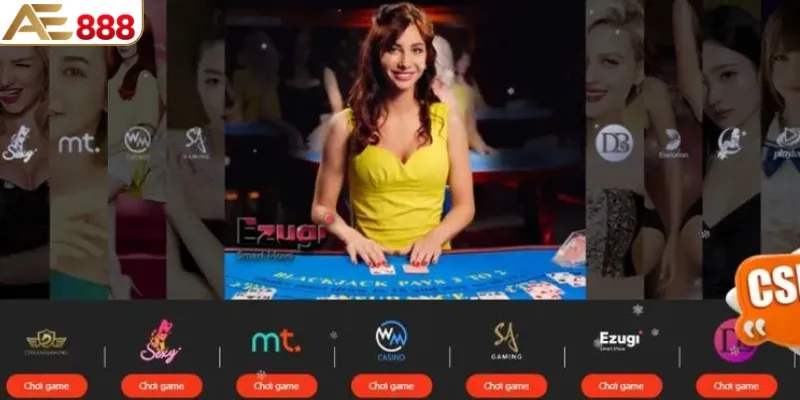 Tìm hiểu tổng quan về sân chơi AE888 casino